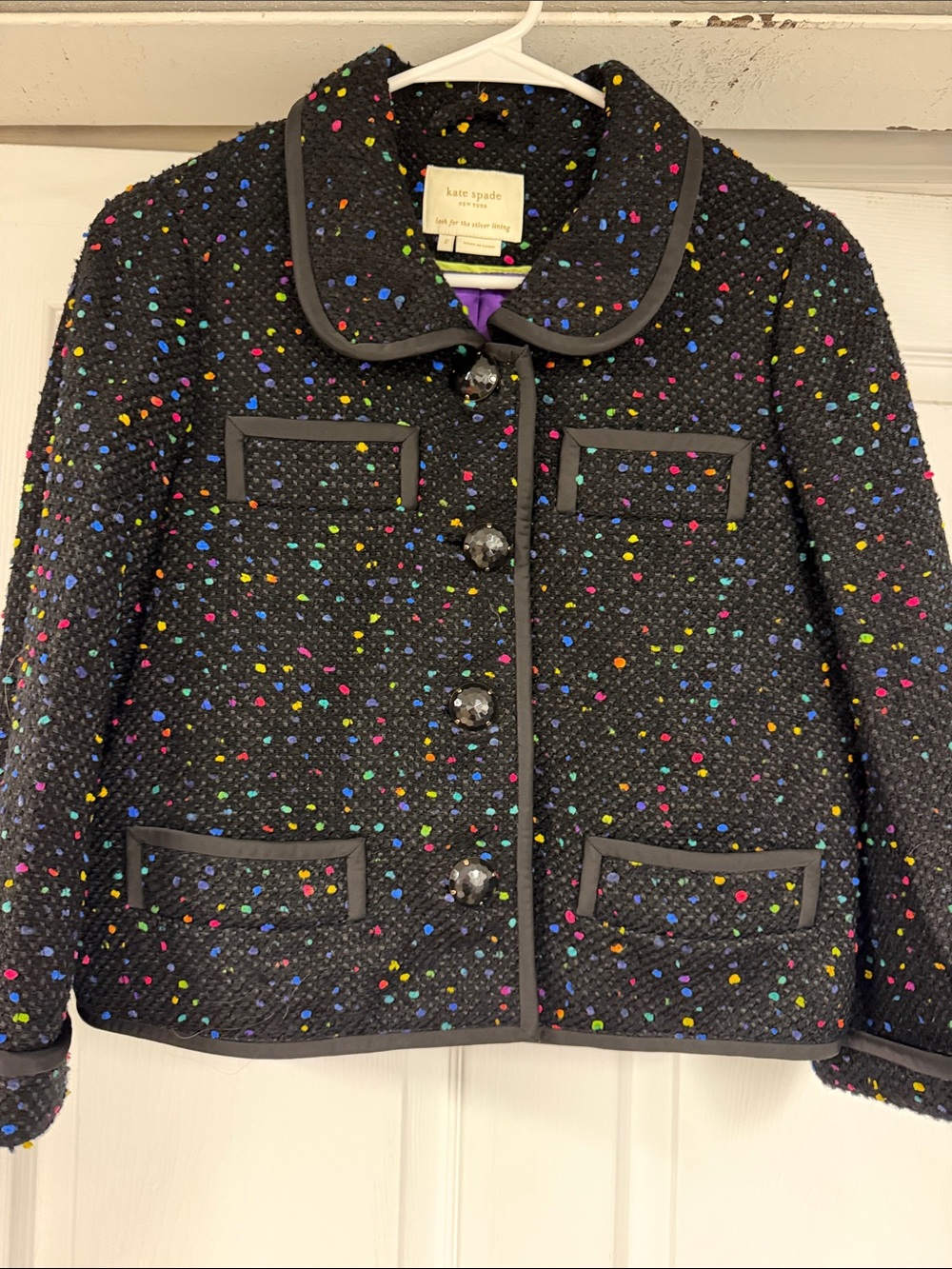 Kate spade lady jacket size 2!euc